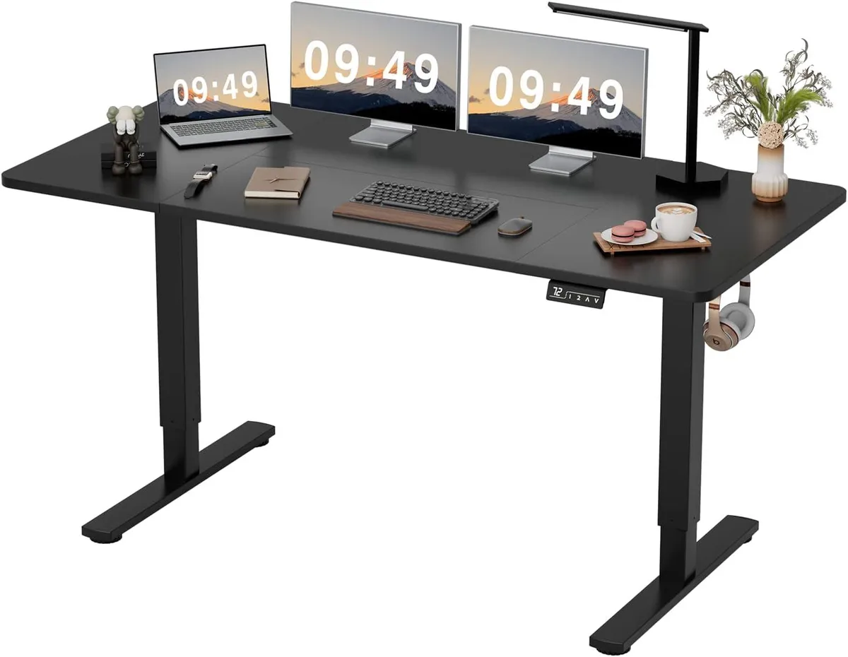BFKK BFKK 63 x 24 Inch Electric Standing Desk Black — product photo