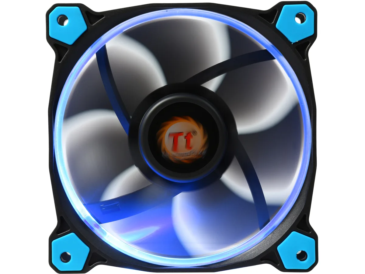Thermaltake Thermaltake Riing 12 LED Blue CL-F038-PL12BU-A 120mm case fan — product photo