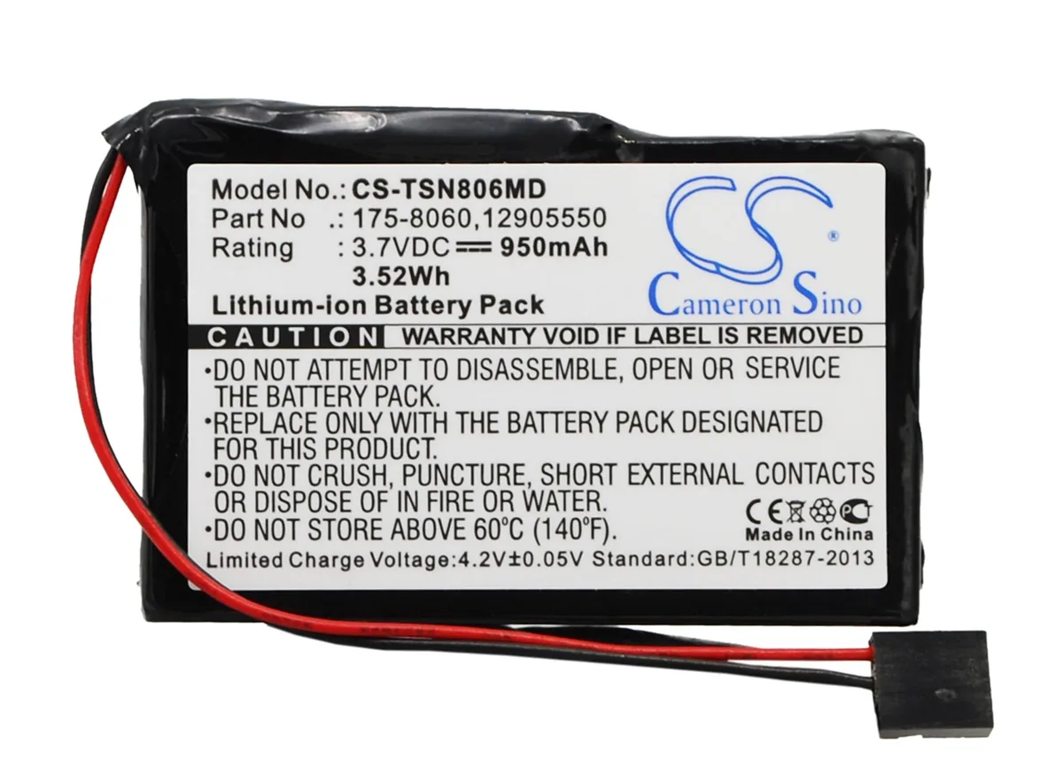 Estry Estry 950mAh 3.7V Replacement Battery for Novus Single 12905550 — product photo