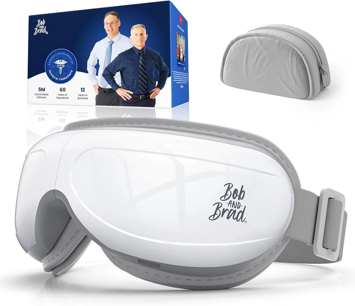 Bob and Brad Bob and Brad KS-3700B Heated Smart Eye Mask for Migraines with Music Sleep Gift — product photo