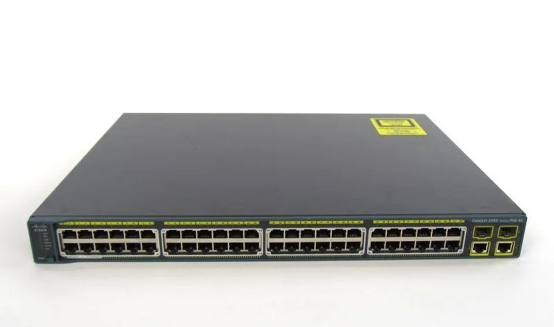 EVESKY EVESKY WS-C2960-48PST-L Catalyst 2960 network switch 48 x 10/100 PoE ports — product photo