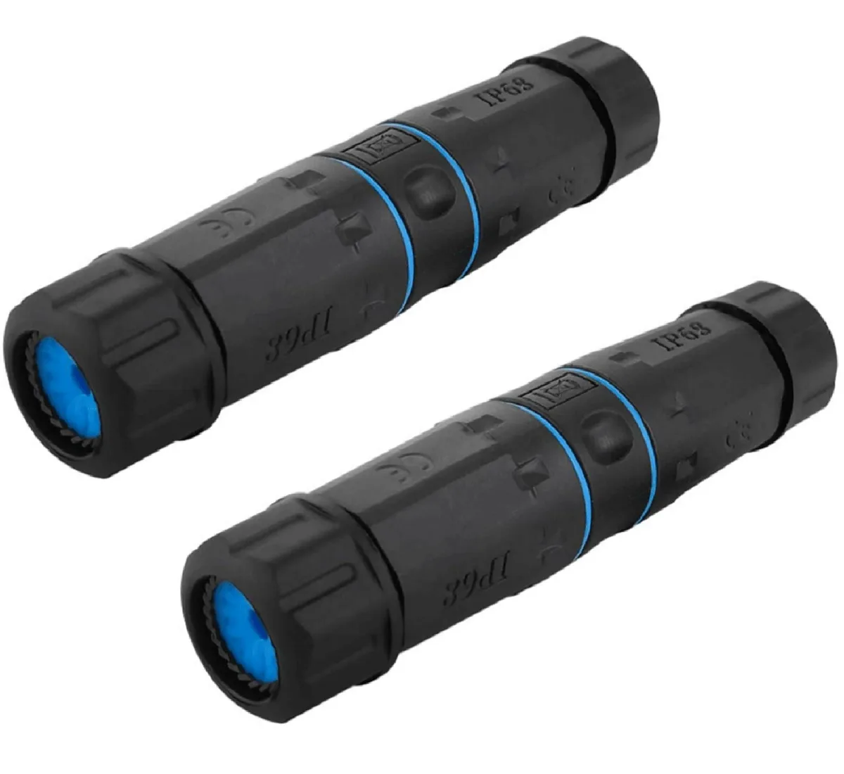TIZOPO HX-062 IP68 Cat6 Waterproof RJ45 Coupler 2 Pack network ethernet cable — product photo