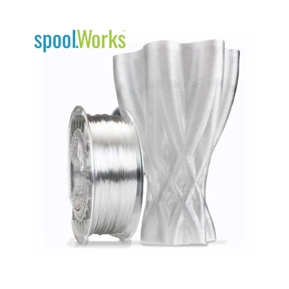 E3D Online E3D Online spoolWorks EDGE Filament 2.85mm 750g Clear Crystal01 3d printers accessory — product photo