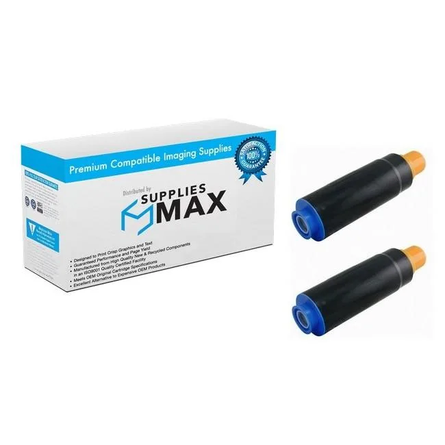 SuppliesMax SuppliesMax Compatible Toner Cartridge 2-Pack 47000 Pages Black GPR-19 0387B003AA_2PK — product photo