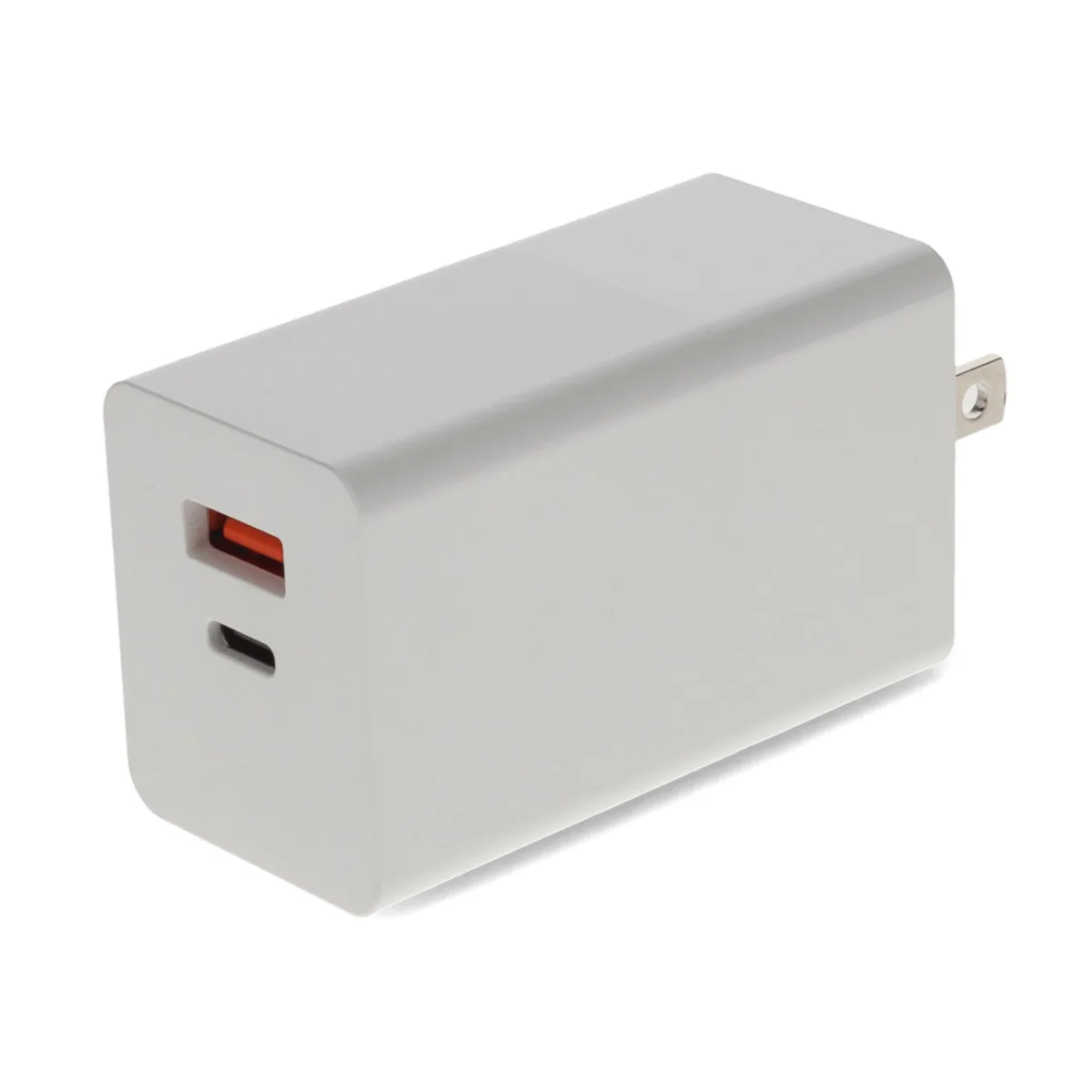AddOn AddOn USAC2USB20V3AW USB charger dual port USB-C 3.1 USB-A 2.0 20V 3A white — product photo