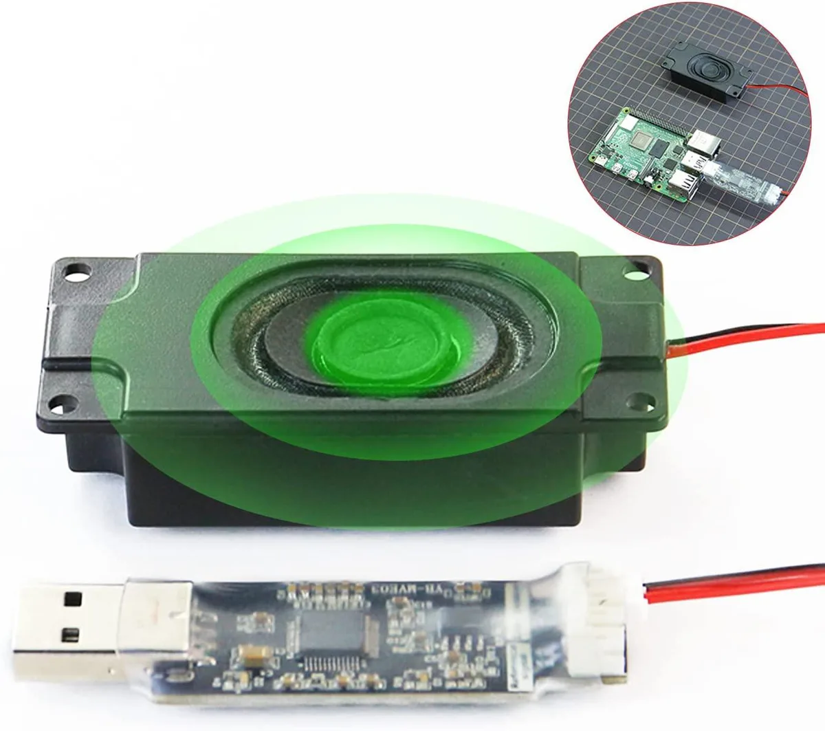yahboom Yahboom USB 2.0 Audio Adapter for Raspberry Pi Jetson — product photo