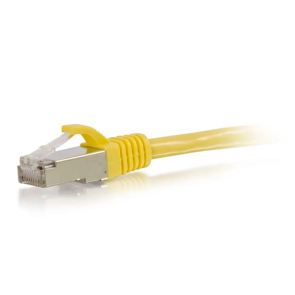Cables To Go Cables To Go 00865 Cat6 Shielded Network Ethernet Cable 7 ft Yellow — product photo