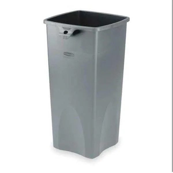 Rubbermaid Rubbermaid FG356988GRAY 23 gal Square Indoor Trash Can Gray — product photo