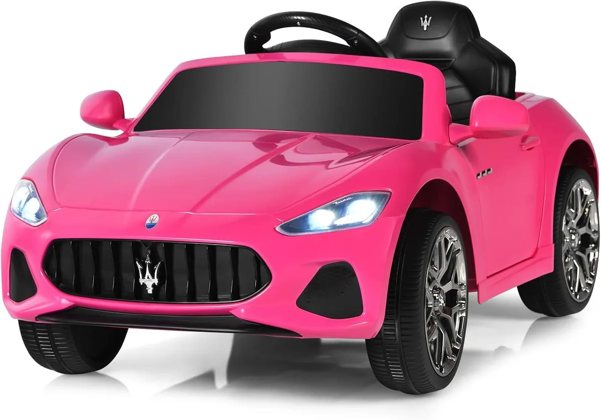 usbroway usbroway Licensed Maserati GranCabrio 12V Ride-On Car Pink — product photo