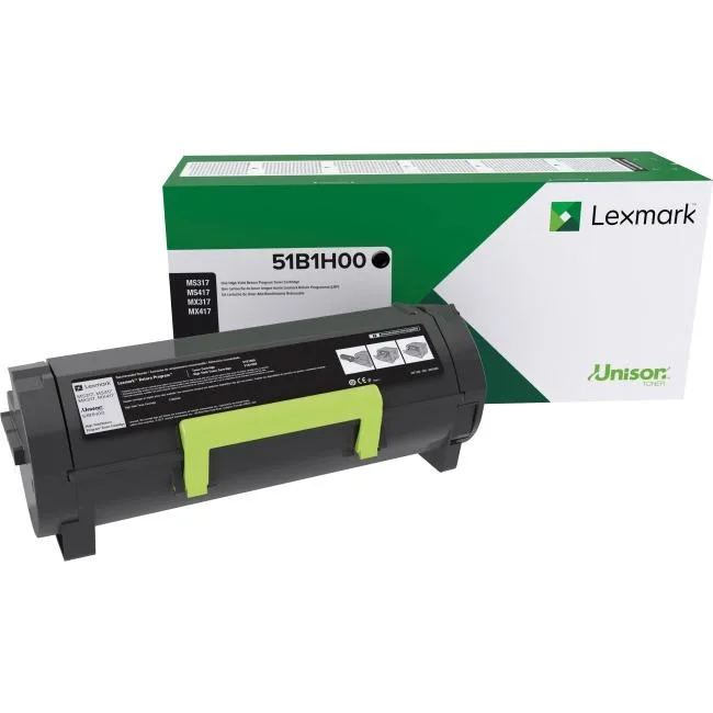Lexmark Lexmark 51B1H00 Black Toner Cartridge 8500 Pages — product photo