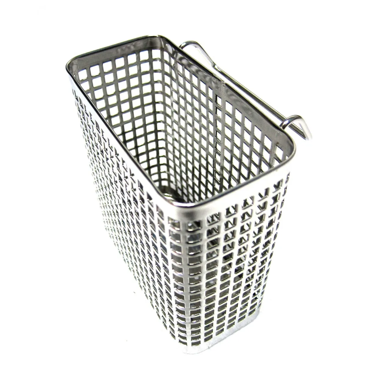 Stopia Stainless Steel Perforated Cutlery Basket 10 x 7 x 10.6 cm — product photo