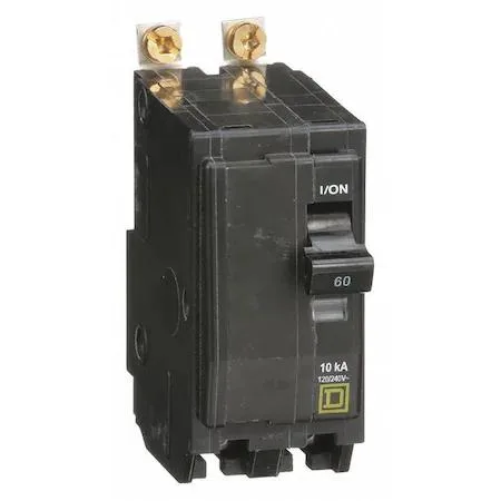 SQUARE D SQUARE D QOB260 Miniature Circuit Breaker 60A 2 Pole 120/240V AC — product photo
