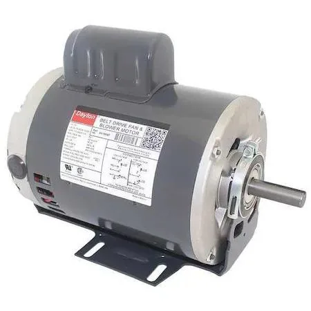 Dayton Dayton 3K199 Capacitor-Start Belt Drive Motor 1/2 HP 115/230V 56 Frame — product photo