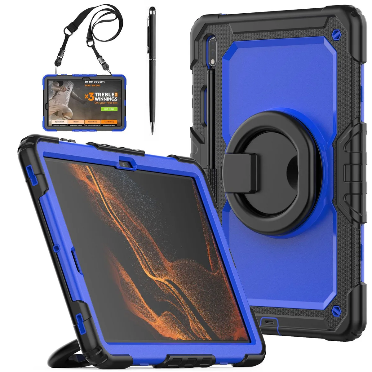 BONAEVER BONAEVER SM-X800/SM-X806 12.4 inch laptop case Blue — product photo