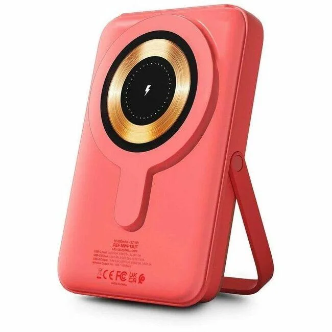 Urban Factory Urban Factory Magnee Power 10000 mAh Magnetic Power Bank Coral — product photo
