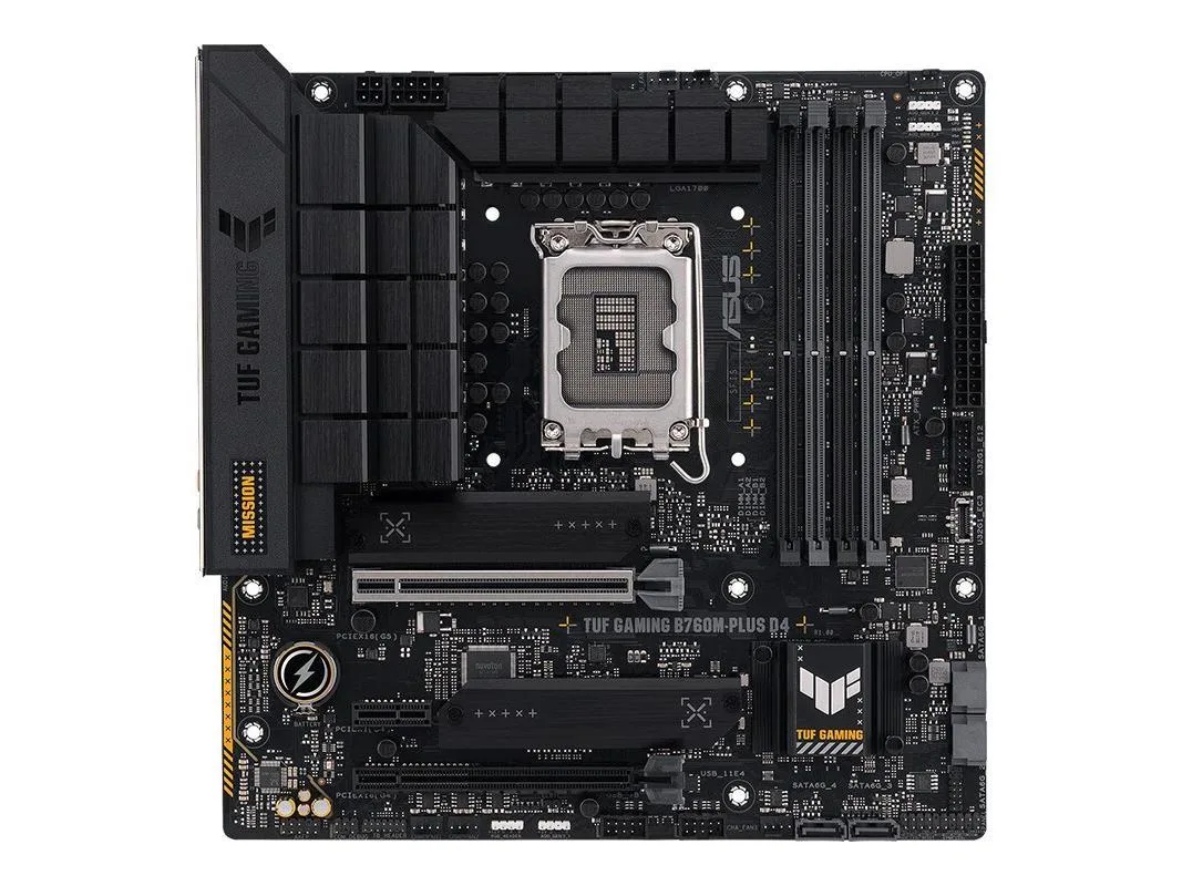 ASUS ASUS TUF GAMING B760M-PLUS D4 Intel motherboard — product photo