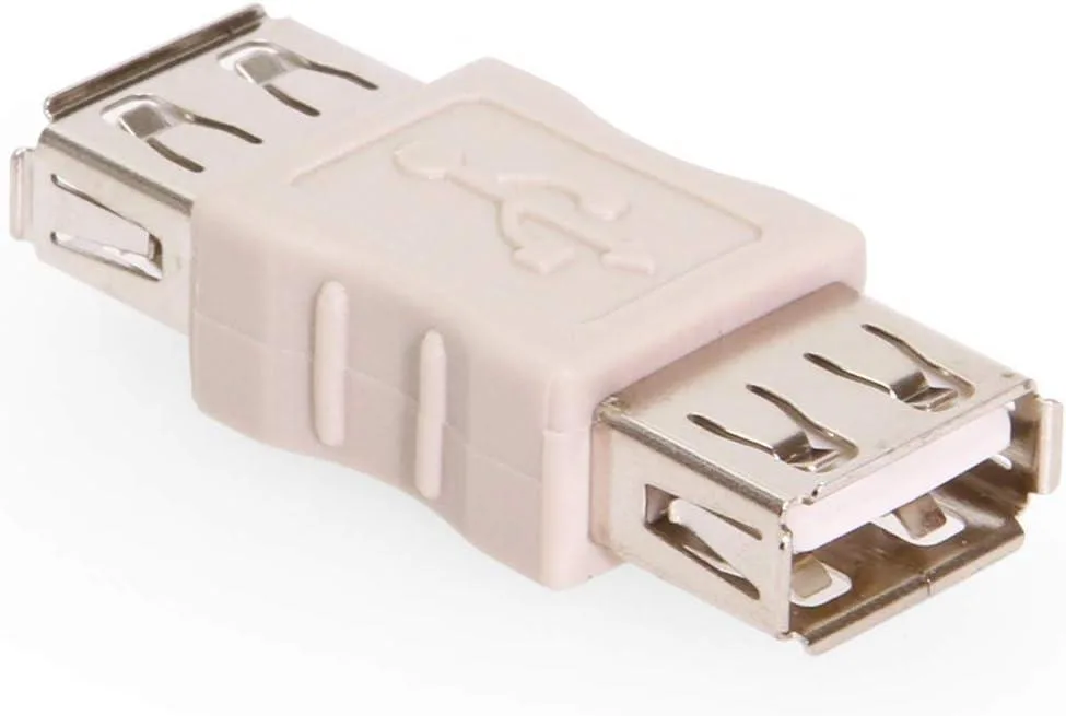 USBGear USBGear USB Gender Changer A Female to A Female Beige — product photo