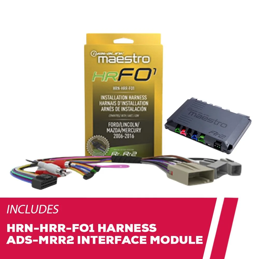 iDatalink iDatalink HRN-HRR-FO1 Radio Replacement Harness with ADS-MRR2 Module — product photo