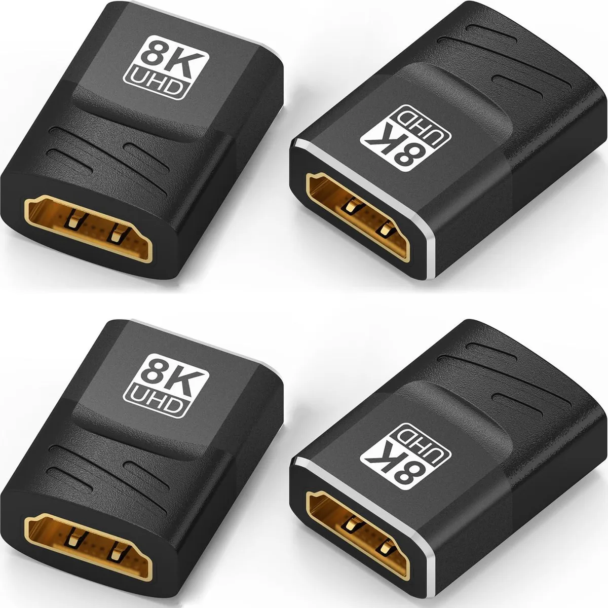 Vszerda Vszerda HDMI 2.1 Female to Female Adapter 4-Pack — product photo