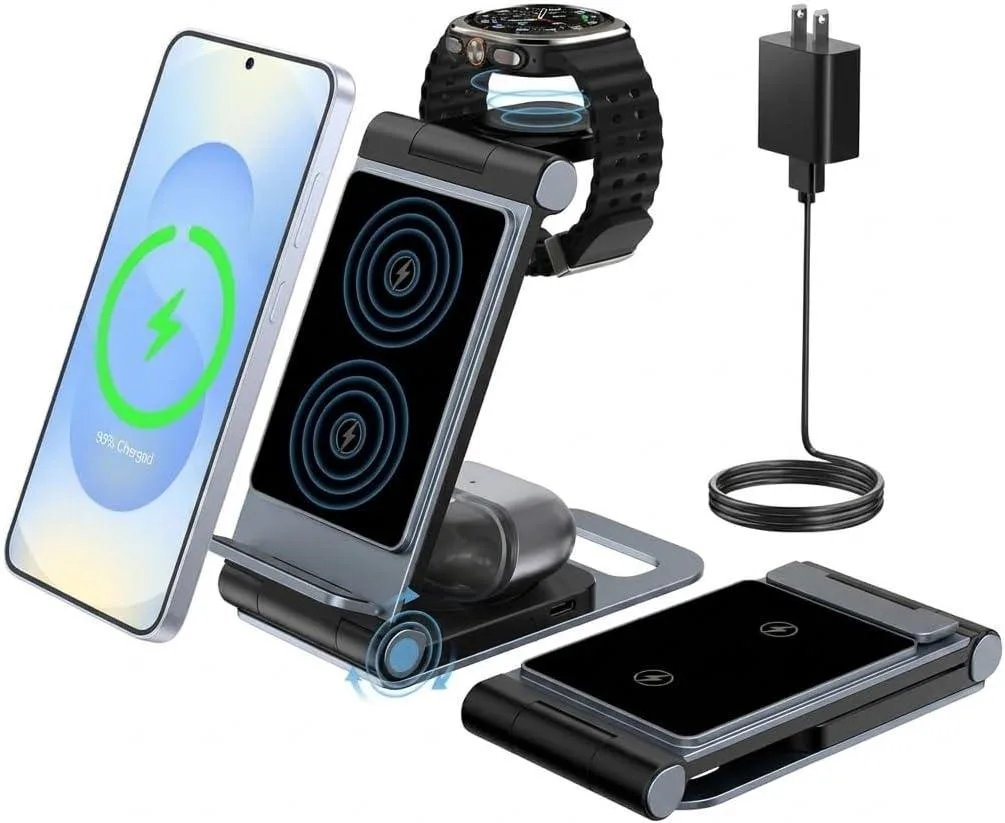 Luisport Luisport 3-in-1 Foldable Wireless Charger 180° — product photo