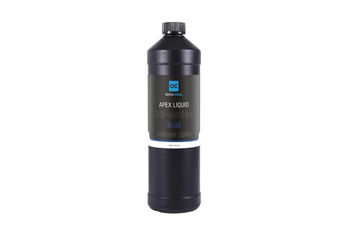 Alphacool Alphacool Apex Liquid Blue UV-active coolant 1000ml — product photo