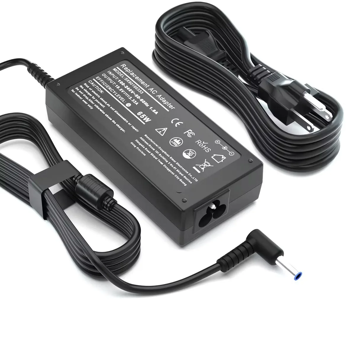  DELL SK90195333 65W 19.5V 3.33A Blue Tip AC Adapter — product photo