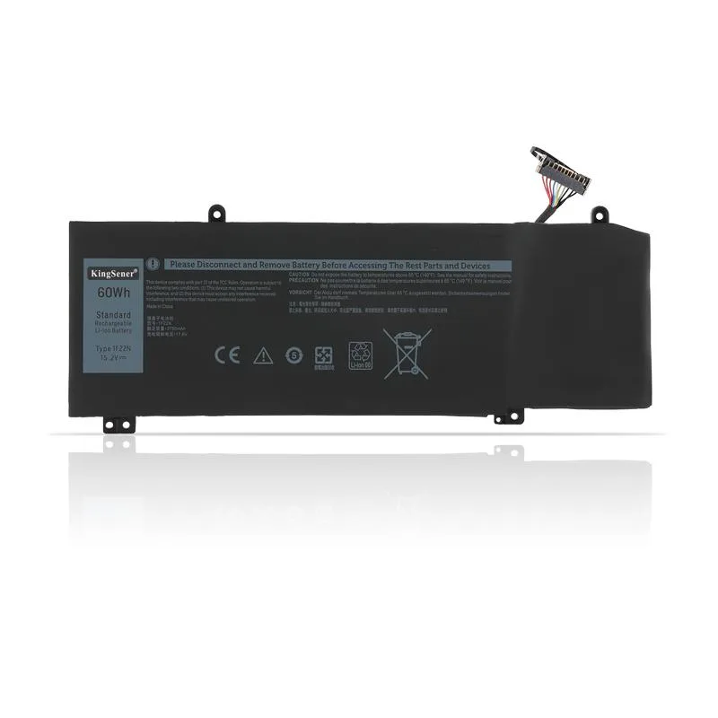 KingSener KingSener 1F22N laptop battery 60Wh 15.2V for Dell G5 15 5590 G7 7590 7790 Alienware M15 M17 R1 — product photo