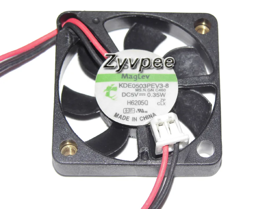 Zyvpee Zyvpee KDE0503PEV3-8 30mm 5V 0.35W 2 Pin case fan — product photo