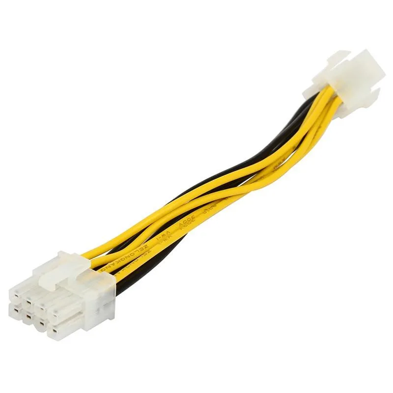 EN-Labs EN-Labs ATXP42EPS8PIN6 4-Pin to 8-Pin Power Adapter 6 inch 18AWG — product photo