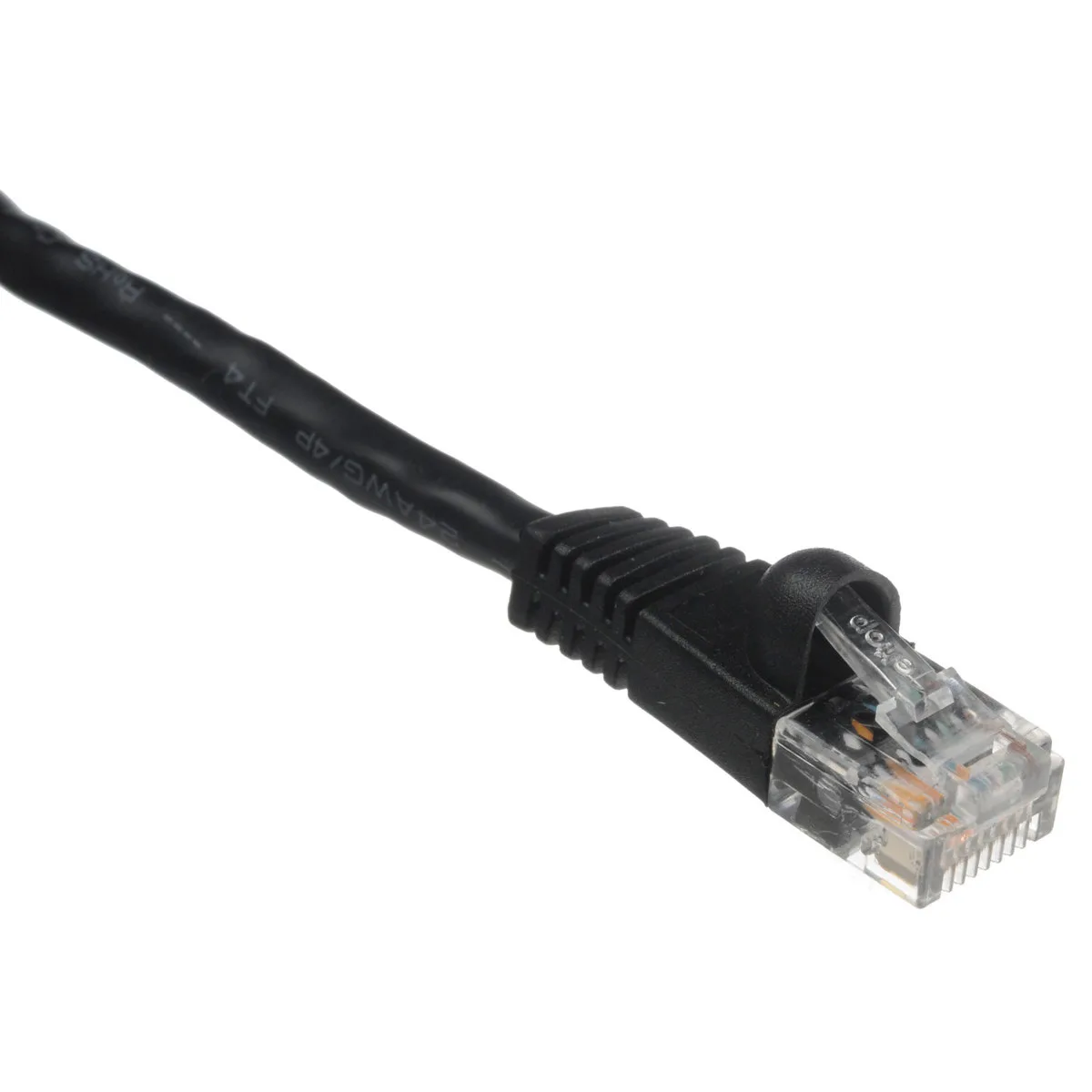 Nlp Comprehensive Nlp Comprehensive CAT6 550 MHz Snagless Patch Cable 25 ft Black — product photo