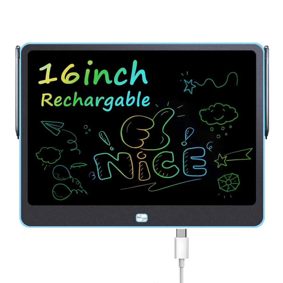  QIAOBUQI YT-SHC16 16 Inch LCD Writing Tablet Blue — product photo