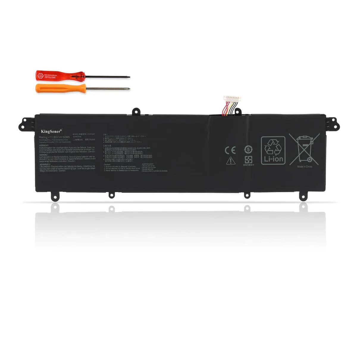 KingSener KingSener C31N1821 11.55V 50WH laptop battery for ASUS ZenBook S13 UX392 — product photo