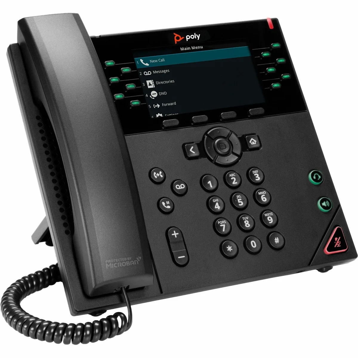 HP HP Poly VVX 450 VoIP Phone 12-Line 2x RJ-45 PoE 8B1L7AA#AC3 — product photo