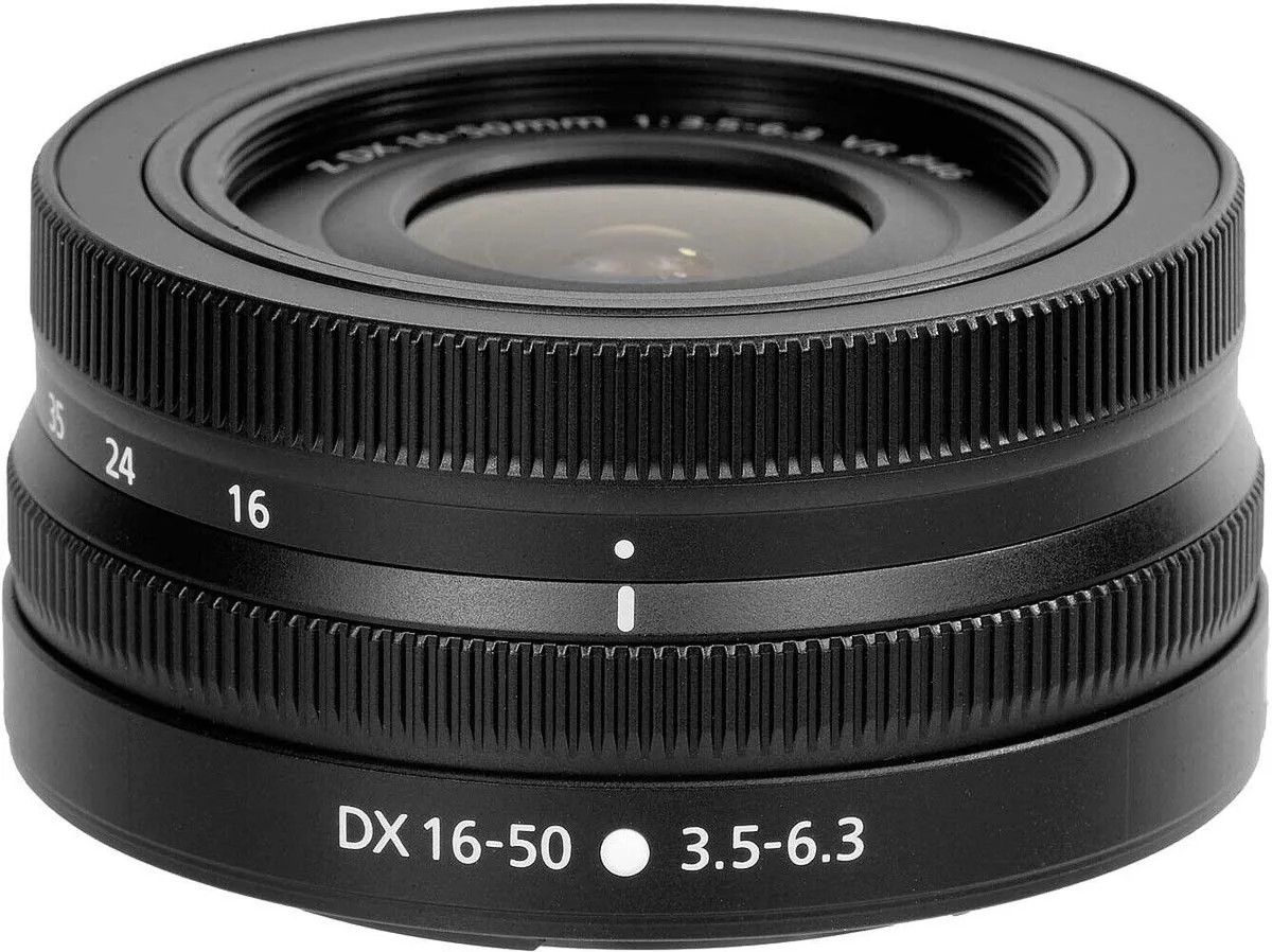 Nikon Global Nikon NIKKOR Z DX 16-50mm f/3.5-6.3 VR Lens (Black) — product photo