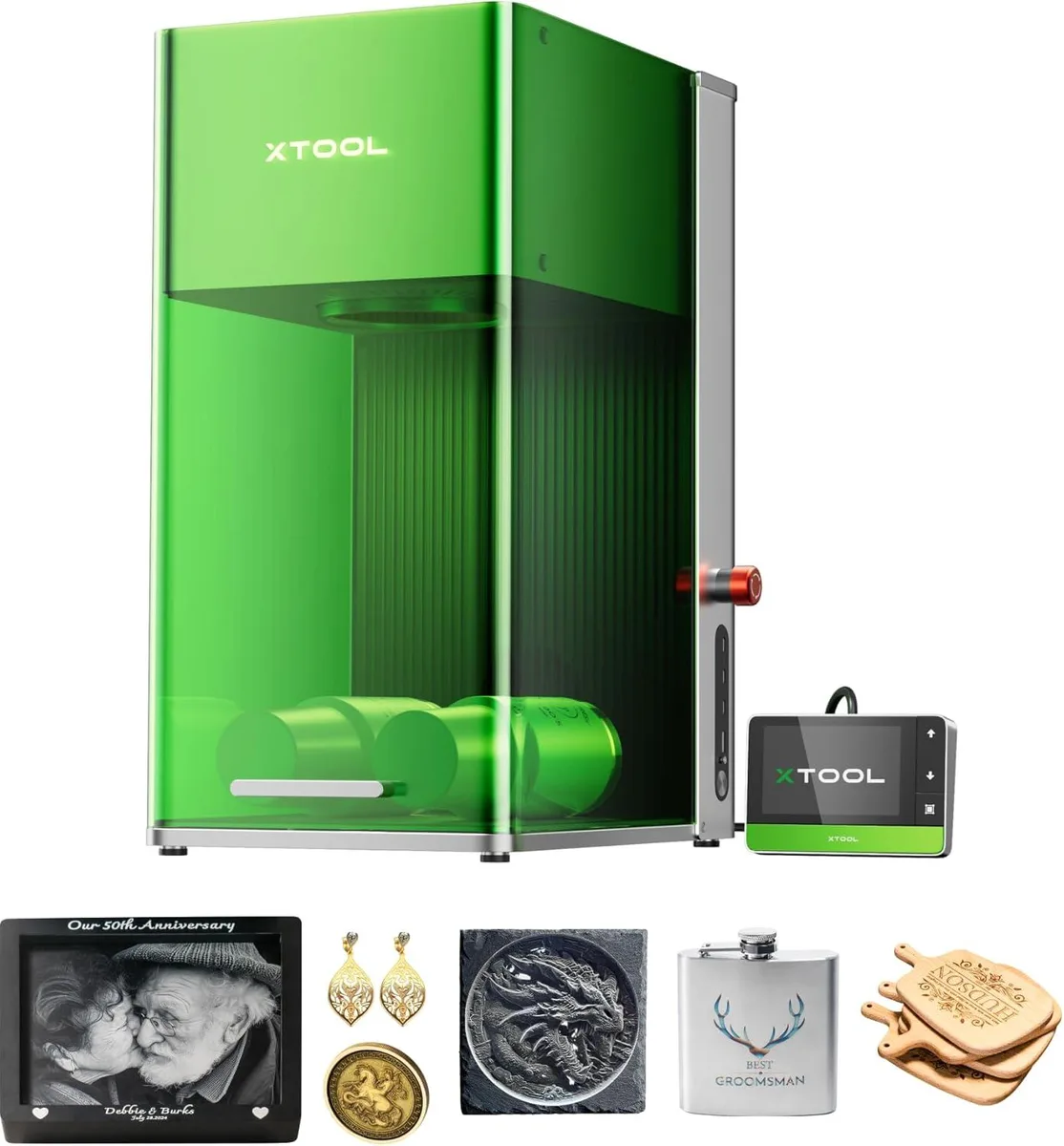 XTOOL XTOOL F1 Ultra 20W Fiber & Diode Laser Engraver — product photo