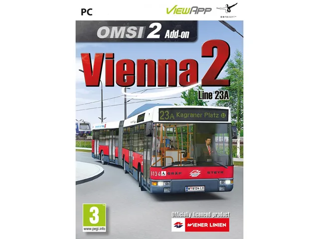 Aerosoft GmbH Aerosoft GmbH 40889 OMSI 2 Add-on Vienna 2 Line 23A downloadable game — product photo