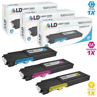 LD Products LD Products Compatible Xerox WorkCentre 6655 3-Pack High Yield Toner Cartridges — product photo