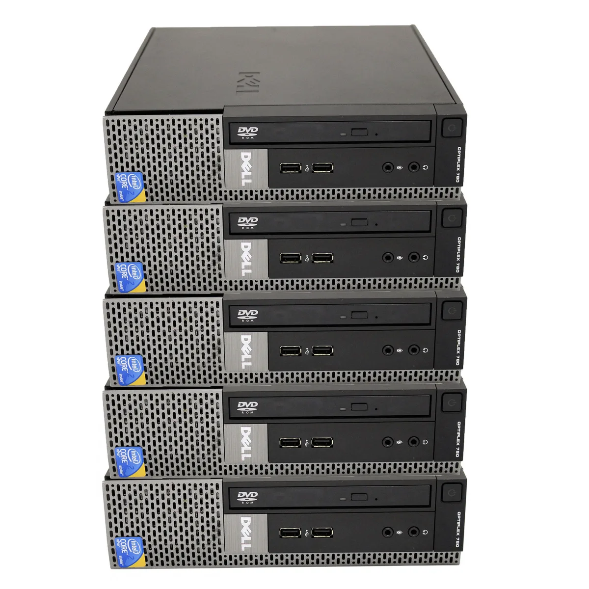 DELL Dell OptiPlex 780 USFF desktop PC Pentium D/Core 2 Duo 4GB DDR2 250GB HDD DVD — product photo