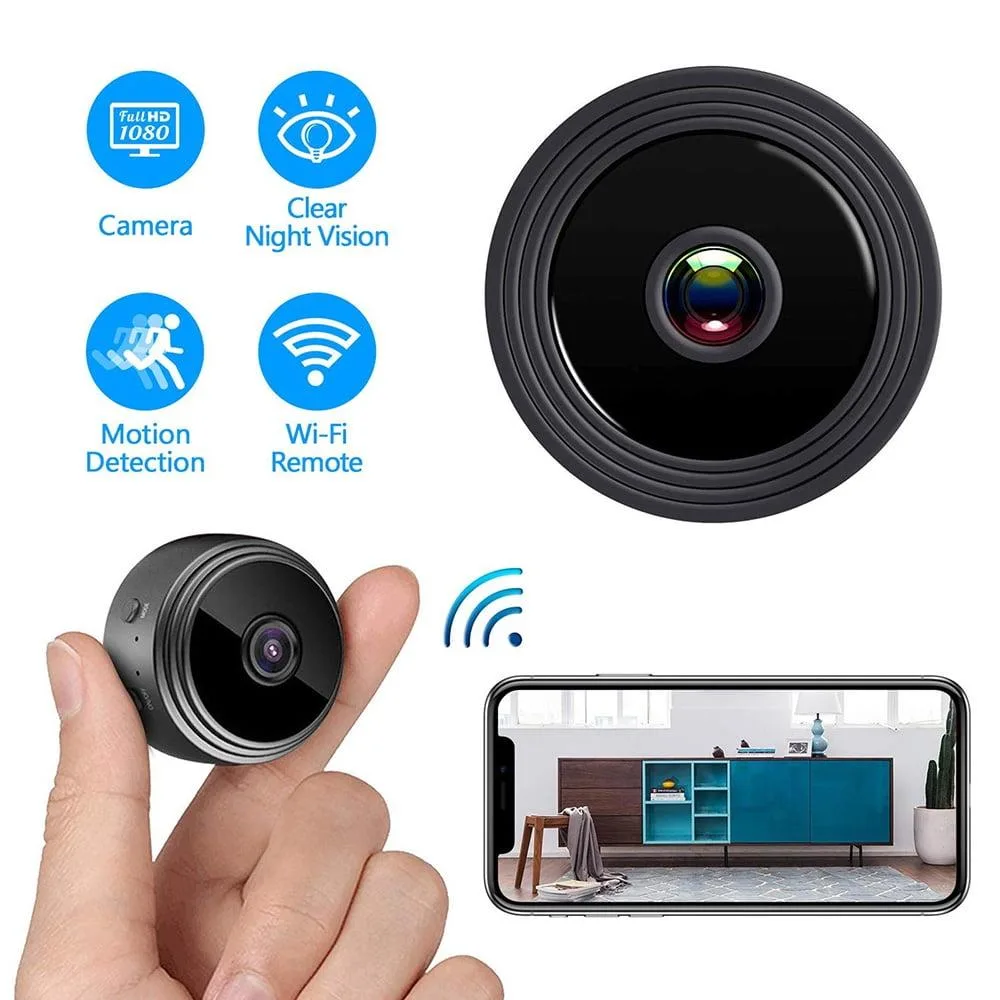 NShi NShi Mini WiFi Camera 1080P Night Vision Micro Cam 0430_12 Home Safety — product photo