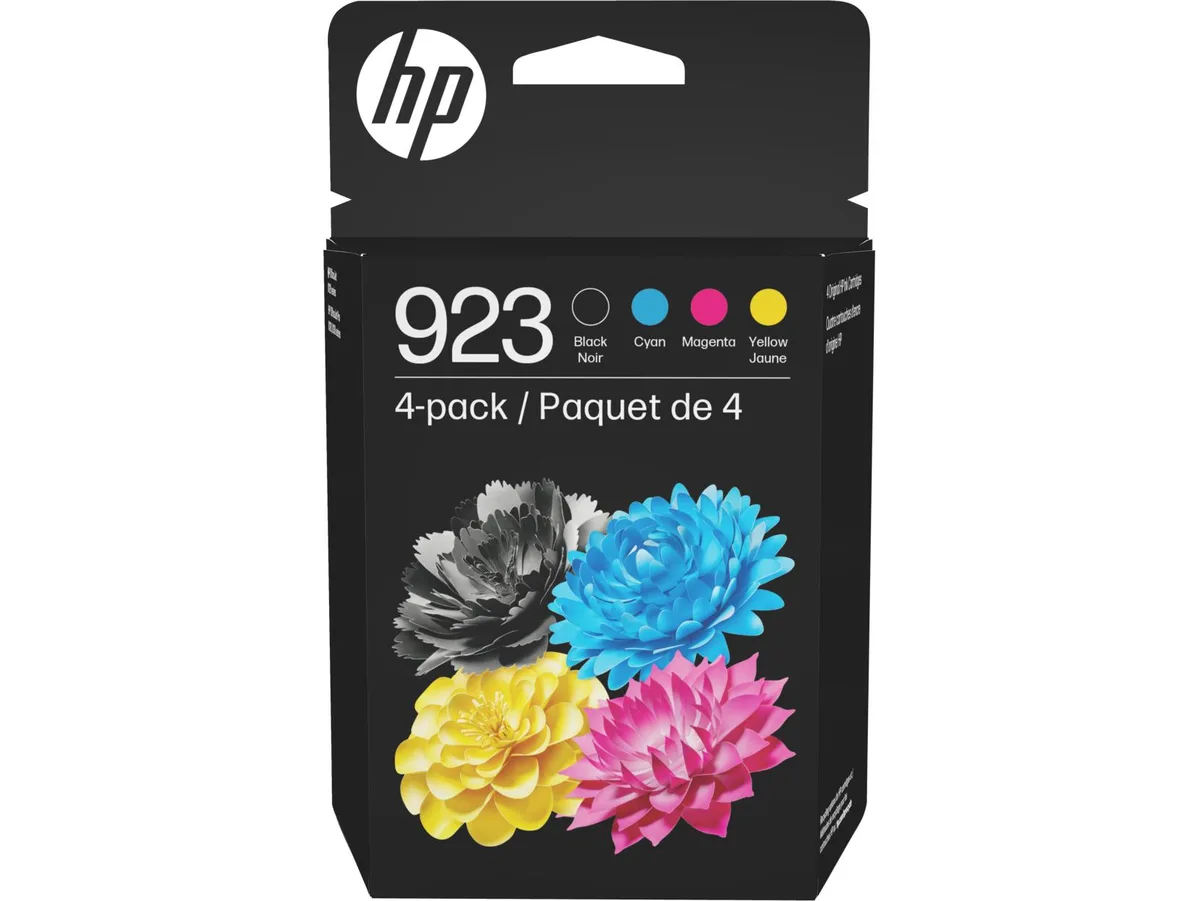 HP HP 923 4-Pack Ink Cartridges (Genuine Brands) 6C3Y6LN — product photo