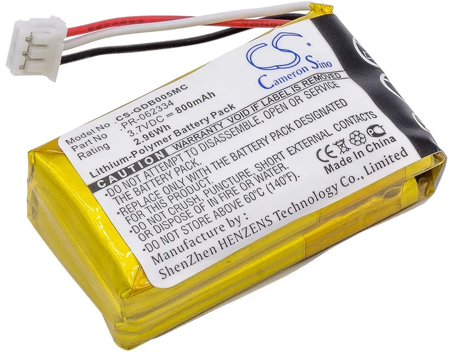 Estry Estry Battery Replacement GP Hero Plus CHDHA-301 HWBL1 800mAh 3.7V — product photo