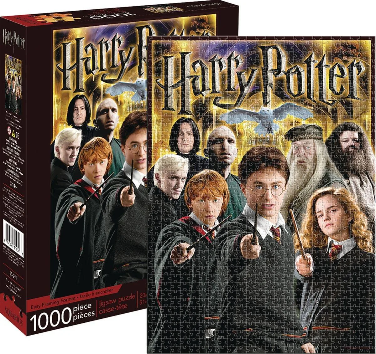 Aquarius Aquarius Harry Potter Collage 1000-Piece Jigsaw Puzzle — product photo