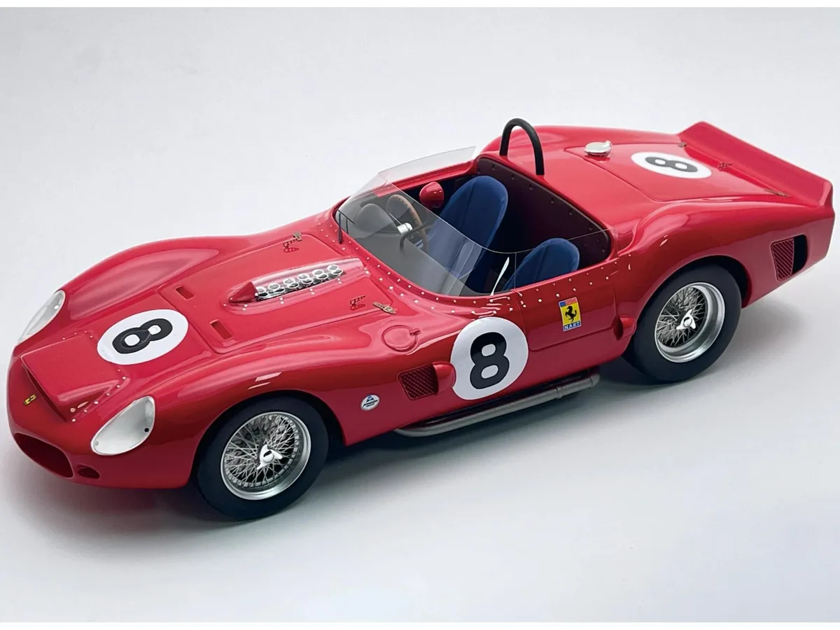 Tecnomodel Tecnomodel Ferrari 330 TRI-LM #8 Bridgehampton 400km 1962 Mythos 1/18 Limited 45 pcs w/Display Case — product photo