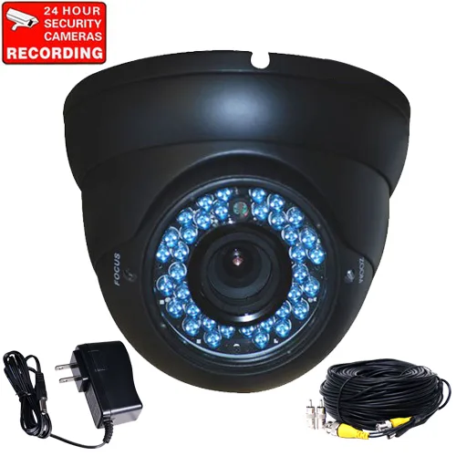 VideoSecu VideoSecu VD4090PCK CCTV Camera 36 LEDs 4-9mm Varifocal 420TVL 12V — product photo