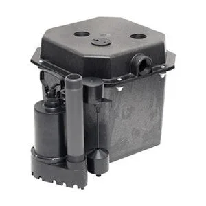 Dayton 12F740 sink drain pump system with 10 ft cord, 0.5 hp motor, cast iron body, HDPE basin