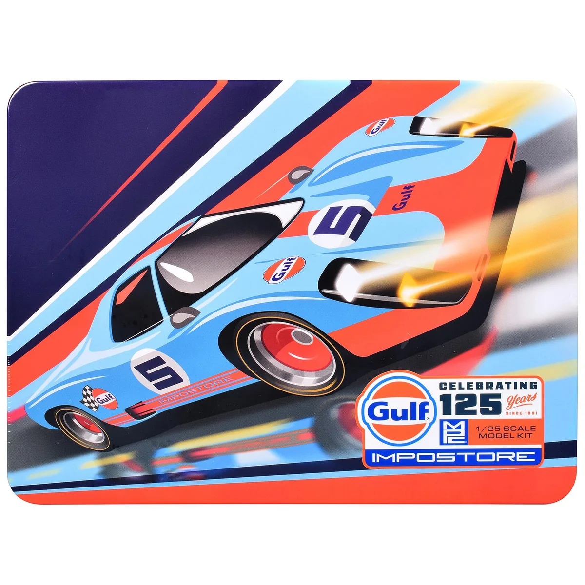 Mpc Mpc Gulf Racing Impostore Skill 2 Model Kit 1/25 158 Parts Collector Tin — product photo