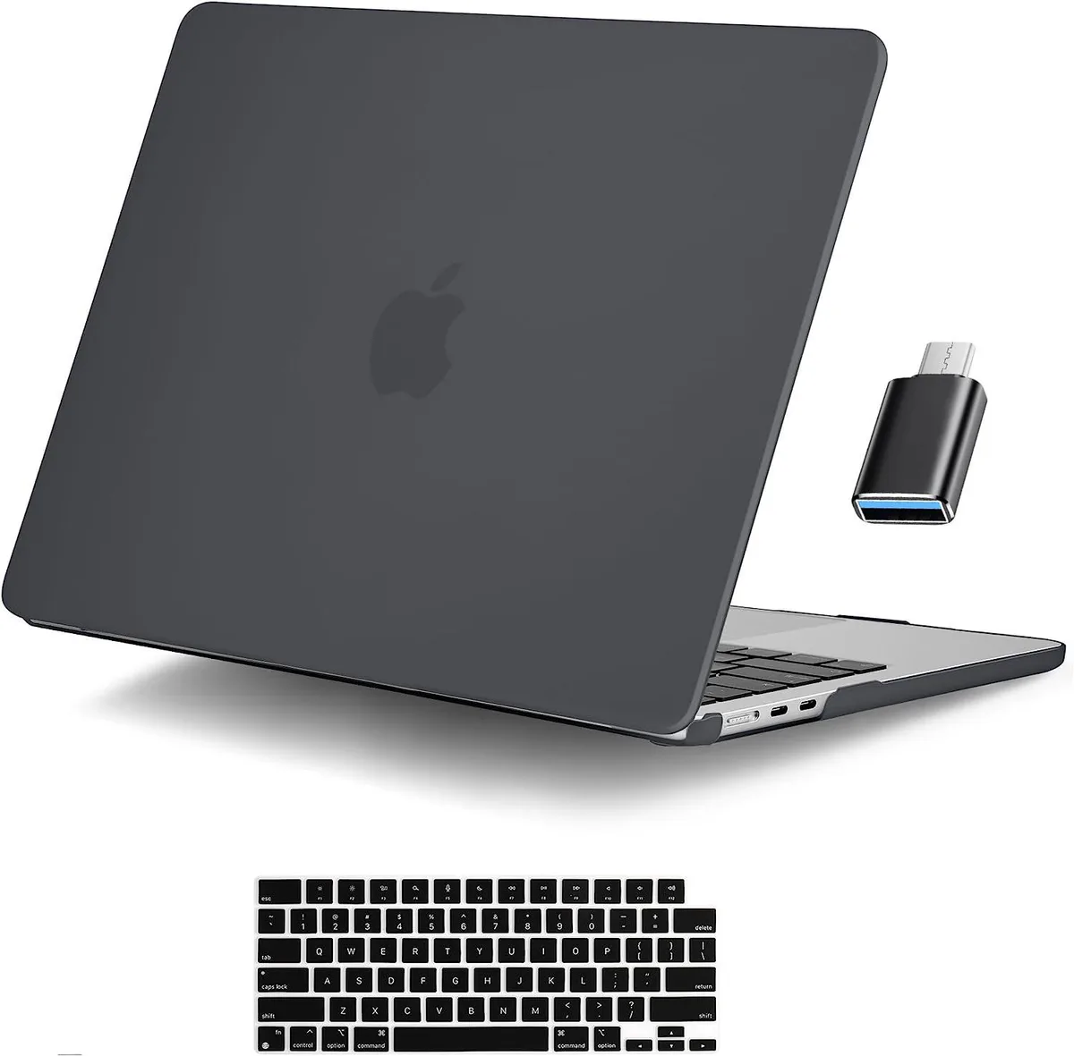 Werleo Werleo A2941 15 inch MacBook Air M2 2023 hard case Matte Black — product photo