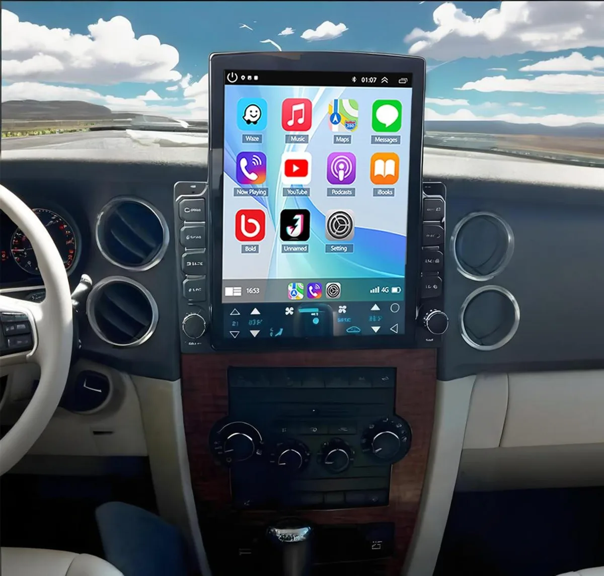 Avantalk Avantalk 9.7" Android 14 Car Radio Jeep Commander 2008-2011 2+32G 2 in 1 accessory — product photo
