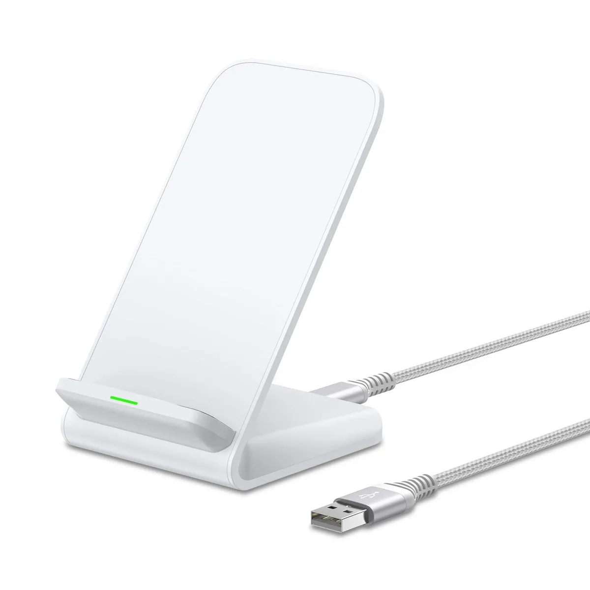 Sidpro 15W wireless charging stand, upright form, matte finish