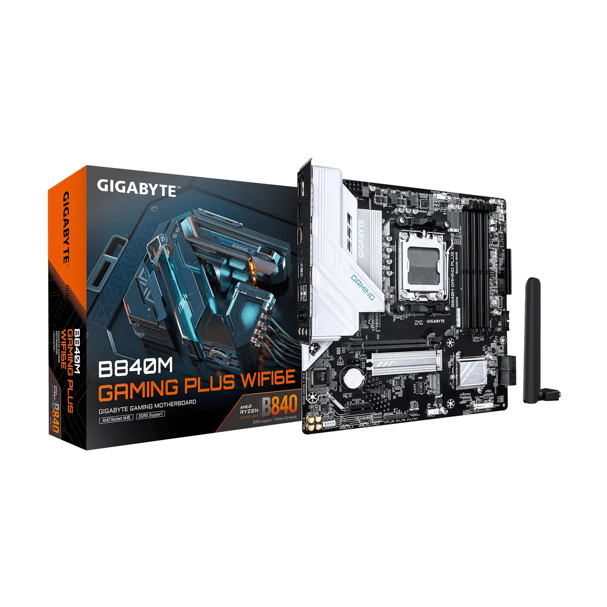 GIGABYTE GIGABYTE B840M GAMING PLUS WIFI6E AMD motherboard — product photo